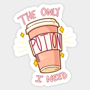 Coffee Potion Sticker